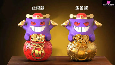 Pokémon Fortune Gengar GK Statue - TiaoTiao Hall Studio [Pre-Order] Pokémon