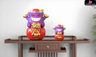 Pokémon Fortune Gengar GK Statue - TiaoTiao Hall Studio [Pre-Order] Pokémon
