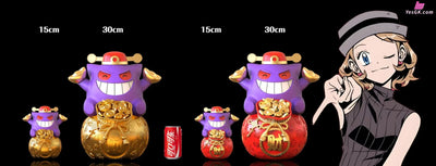 Pokémon Fortune Gengar GK Statue - TiaoTiao Hall Studio [Pre-Order] Pokémon