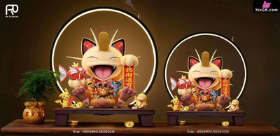 Pokémon Fortune Meowth GK Statue - RP Studio [In-Stock] Pokémon
