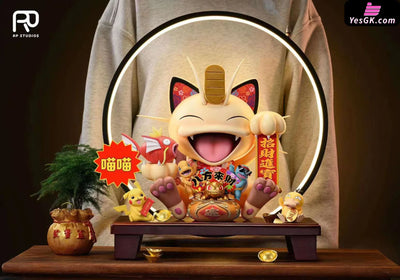Pokémon Fortune Meowth GK Statue - RP Studio [In-Stock] Full Payment / L Pokémon