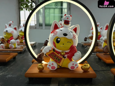 Pokémon Fortune Series Pikachu Maneki-neko GK Statue - WAWA Studio [In-Stock] Pokémon