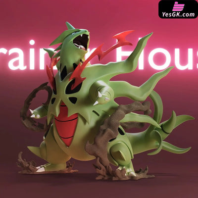 Pokémon Four Heavenly Kings Resonance #3 Tyranitar & Agatha & Bruno Statue - Trainer House Studio [In-Stock] Full