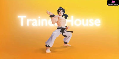 Pokémon Four Heavenly Kings Resonance #3 Tyranitar & Agatha & Bruno Statue - Trainer House Studio [In-Stock] Full