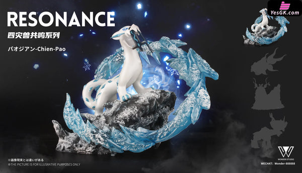 Pokemon Four Horrors Series Chien-Pao 1/20 GK Statue - Wonder Studio [In-Stock] Full Payment Pokémon