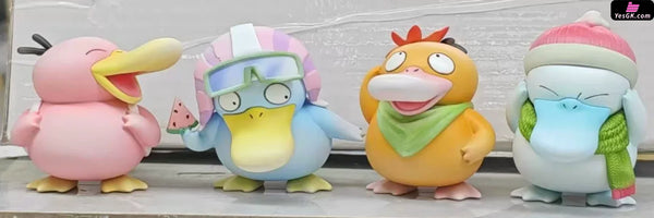 Pokémon Four Seasons Psyduck 1/20 GK Statue - Shi Wan Fu Te Studio [Pre-Order] - Deposit / Four Seasons Color - Pokemon