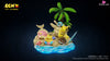 Pokemon Four Seasons Series Summer Pikachu & Squirtle Slowpoke Exeggcute Statue - Echo Studio