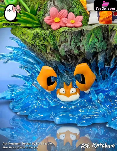 Pokémon Foursome #1 Ash Family Portrait Statue - Egg Studio [In Stock]