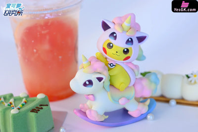 Pokemon - Galar Region Rocking Horse Cosplay Pikachu Resin Statue Pl Studio [In Stock]