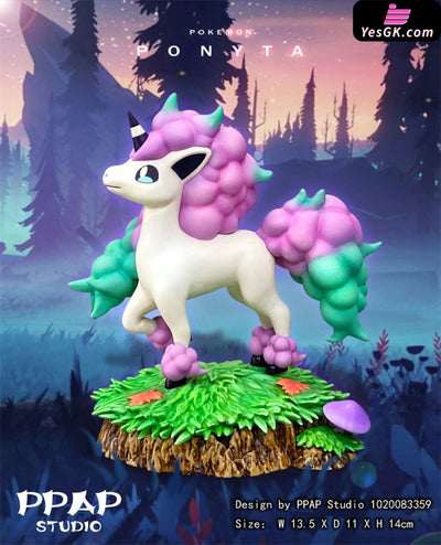 Pokémon Galarian Ponyta Resin Statue - Ppap Studio [In-Stock]