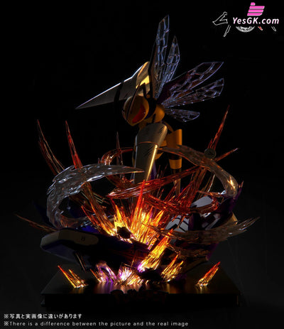 Pokémon Game Console Series #2 mega Beedrill GK Statue - Cybera Studio [Pre-Order] Pokémon