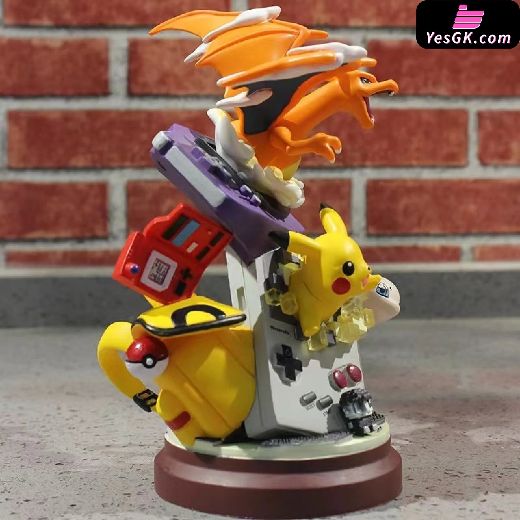 Figurine Pokémon, Pikachu Dracaufeu Mew Game Boy