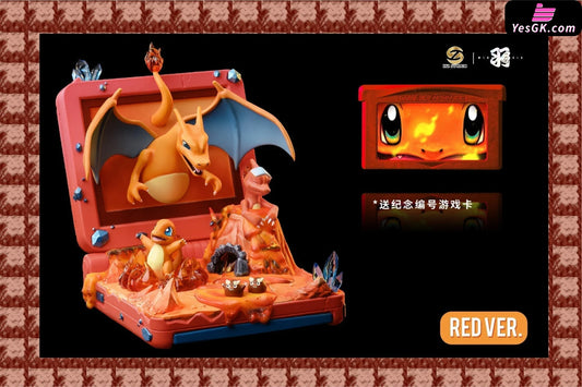 Pokémon Gaming Console Series Charizard Evolution Resin Statue - Hz Studio [Pre-Order]