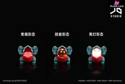 Pokemon Garchomp Evolution Group Resin Statue - Jb Studio [Pre - Order] Pokémon