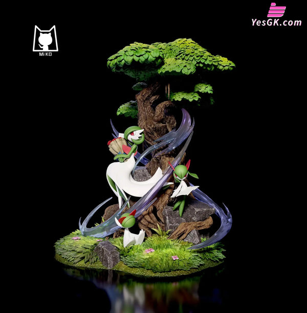 Pokémon Gardevoir Evolution Group Resin Statue - Miko Studio [Pre-Order]