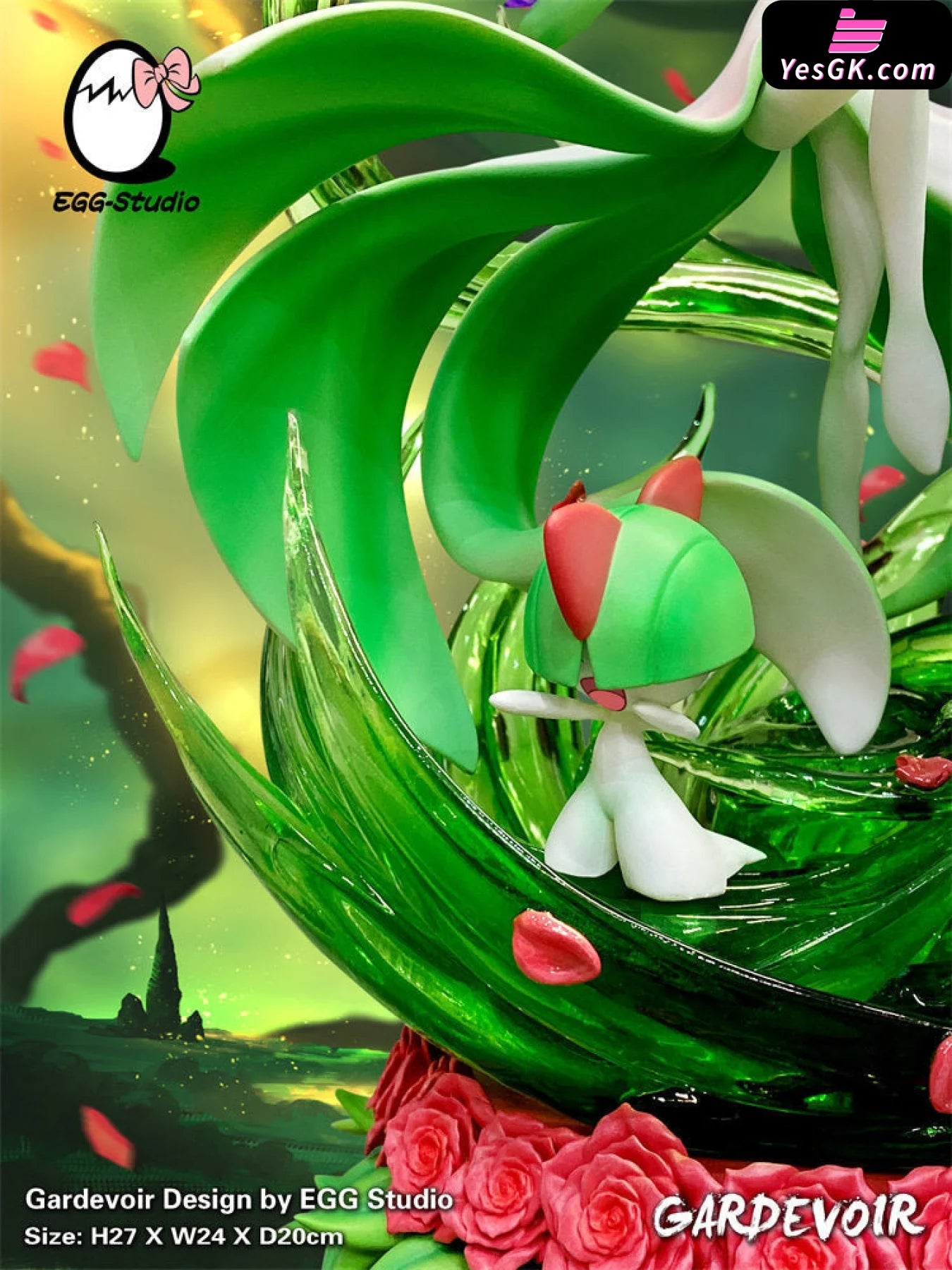 Pokémon Gardevoir Evolution Series Resin Statue - EGG Studio [In Stock –  YesGK