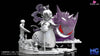 Pokémon Gastly & Haunter Gengar Resin Statue - Mg Studio [Pre-Order]