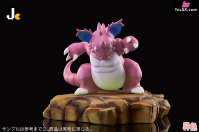 Pokémon Gen 1 Resonance Series Release #98 Nidoking Resin Statue - Jc Studio [Pre - Order] Full