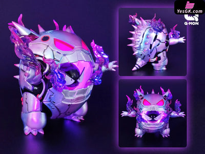 Pokémon Gengar Armor Peripheral - Q MON Studio [Pre-Order] Deposit / Gradient Silver Pokémon