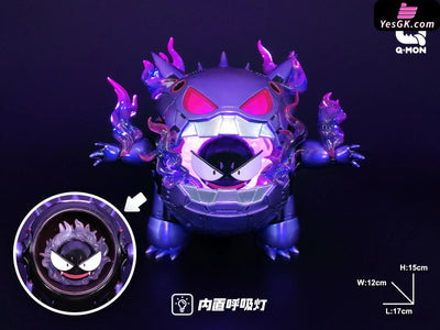 Pokémon Gengar Armor Peripheral - Q MON Studio [Pre-Order] Deposit / Metallic Purple Pokémon