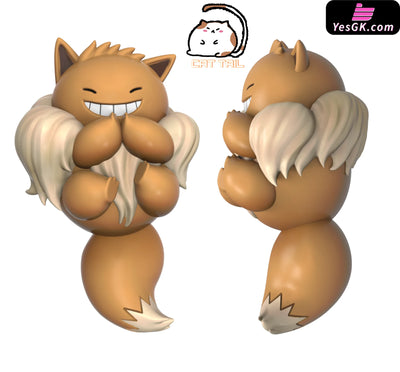 Pokemon Gengar Cos Eevee Series 1St Resin Statue - Cat Tail Studio [Pre-Order] Pokémon