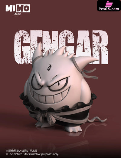 Pokémon Gengar cos Nezha GK Statue - Mimo Studio [Pre-Order] Deposit / Pearl white Color Chinese Style