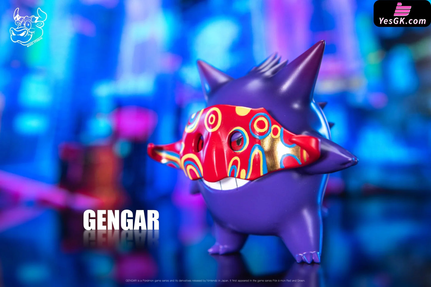 Pokemon Gengar Cos Wu Yan Zu Statue - Niuzi Studio [Pre-Order] Pokémon