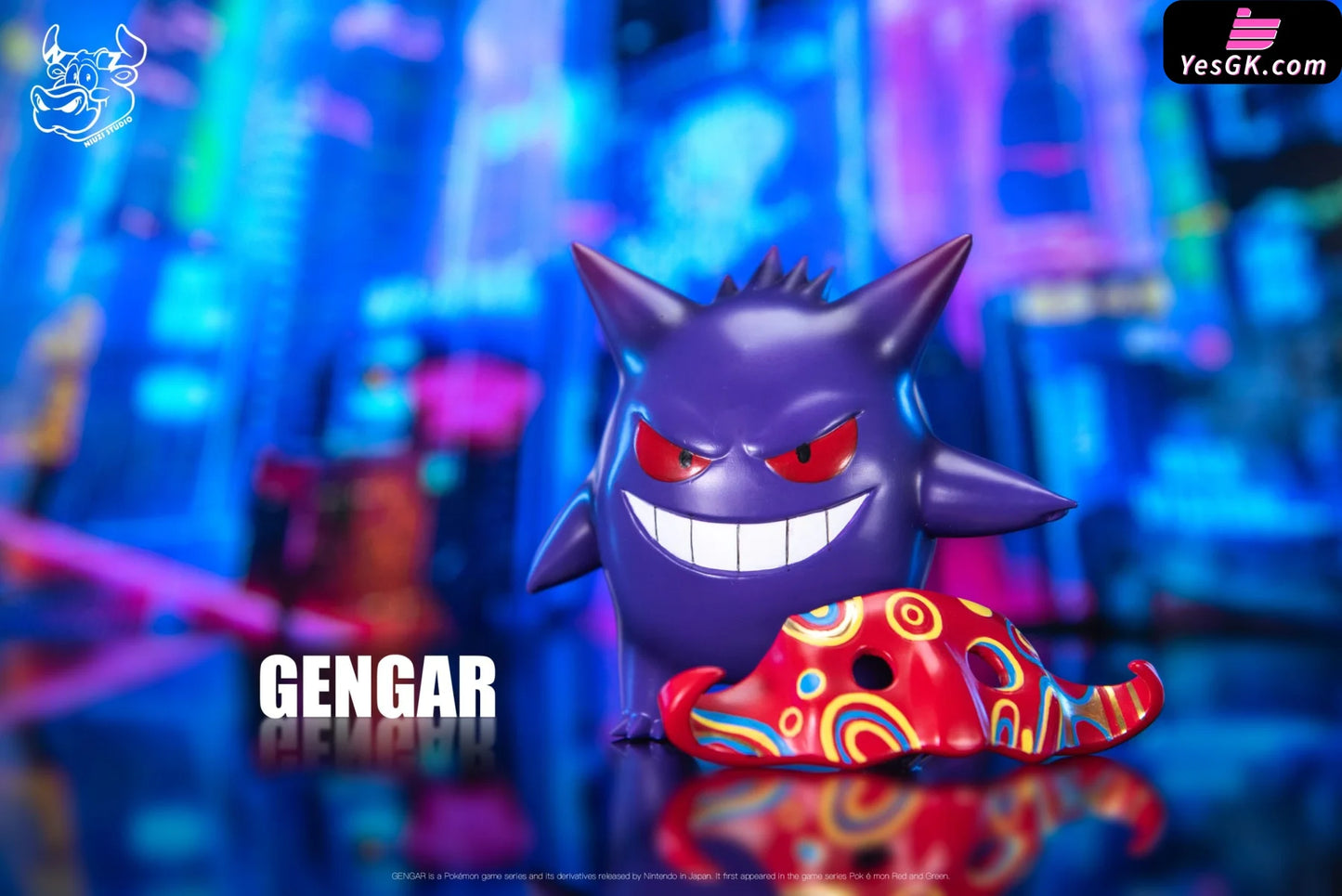 Pokemon Gengar Cos Wu Yan Zu Statue - Niuzi Studio [Pre-Order] Pokémon