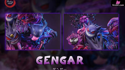 Pokémon Gengar Evolution Group GK Statue - Fantasy Studio [In-Stock] Pokémon