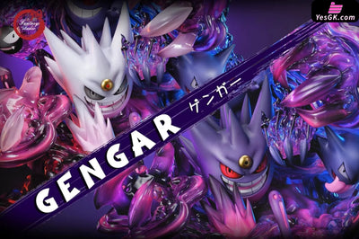 Pokémon Gengar Evolution Group GK Statue - Fantasy Studio [In-Stock] Pokémon