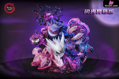 Pokémon Gengar Evolution Group GK Statue - Fantasy Studio [In-Stock] Pokémon