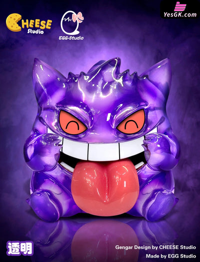 Pokémon Gengar Jenga Makes Faces Resin Statue - Cheese Studio & Egg [Pre-Order] Deposit /