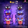 Pokémon Gengar Jenga Makes Faces Resin Statue - Cheese Studio & Egg [Pre-Order]