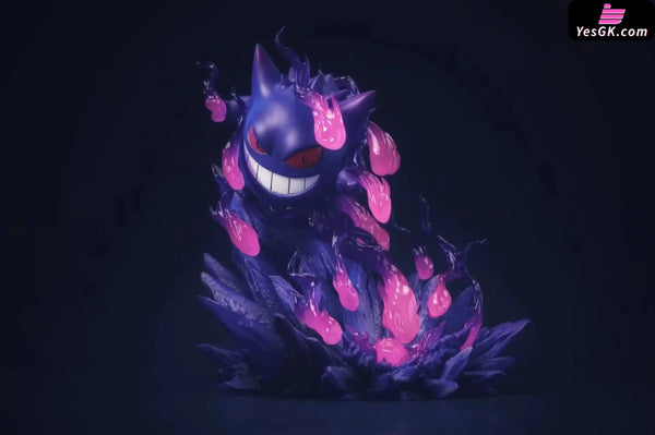 Pokémon Gengar Resin Statue - Sun Studio [In-Stock] Full Payment / Will-O-Wisp Gengar Opaque Version Pokémon