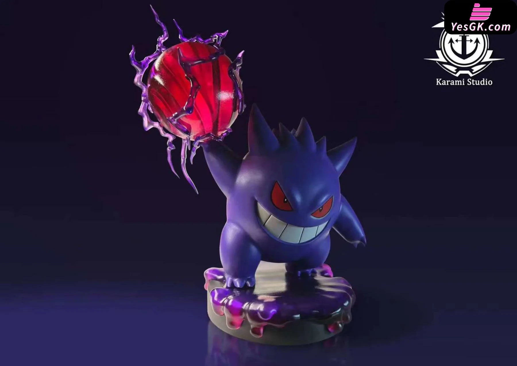 Pokémon Gengar Shadow Ball Resin Statue - Karami Studio [Pre-Order] – YesGK