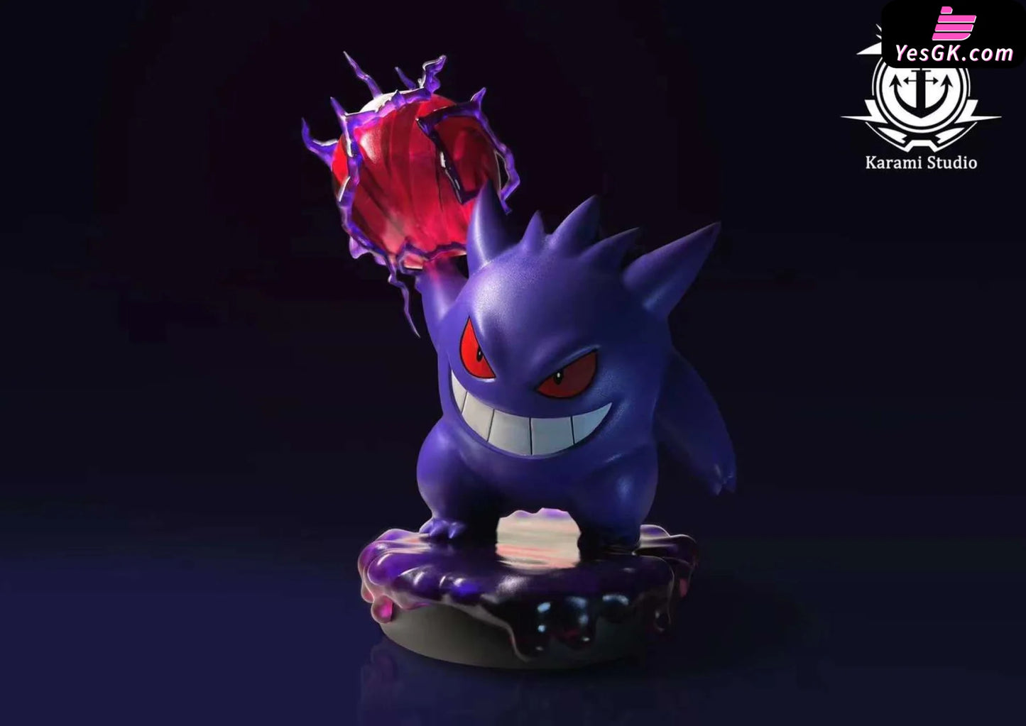 Pokémon Gengar Shadow Ball Resin Statue - Karami Studio [Pre-Order]