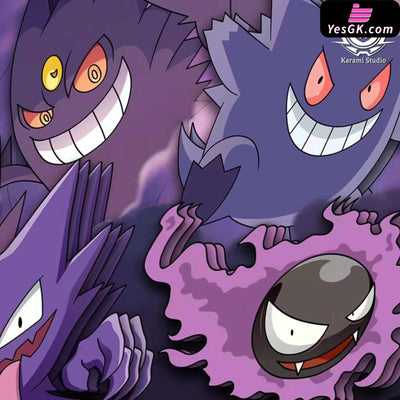 Pokémon Gengar Shadow Ball Resin Statue - Karami Studio [Pre-Order Closed] Full Payment / A + B Pokémon