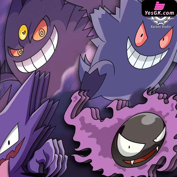 Pokémon Gengar Shadow Ball Resin Statue - Karami Studio [Pre-Order Closed] Full Payment / A + B Pokémon