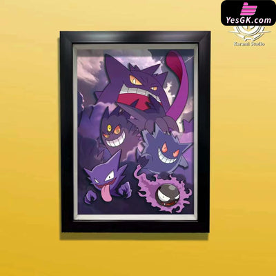 Pokémon Gengar Shadow Ball Resin Statue - Karami Studio [Pre-Order Closed] Full Payment / B: same style