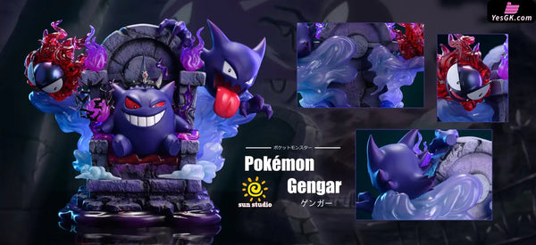 Pokémon Gengar Throne Statue - Sun Studio [Pre-Order]