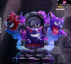 Pokémon Gengar Throne Statue - Sun Studio [Pre-Order] Deposit / 1/20 Primary Color Translucent