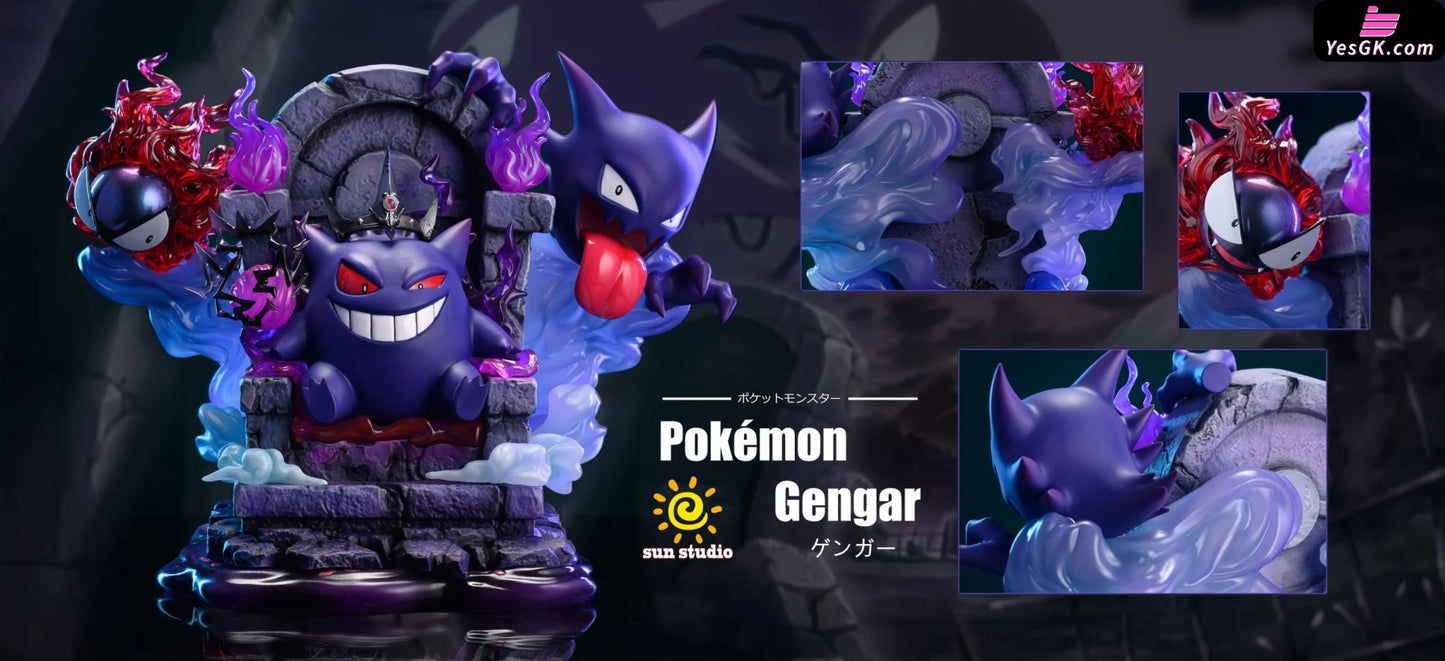 Pokémon Gengar Throne Statue - Sun Studio [Pre-Order]