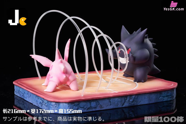 Pokemon Gengar VS Nidorino GK Statue - JC Studio [In-Stock] - Full Payment - Pokemon