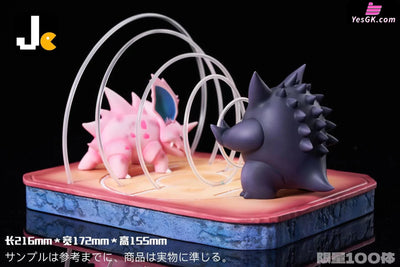 Pokemon Gengar VS Nidorino GK Statue - JC Studio [In-Stock] - Full Payment - Pokemon
