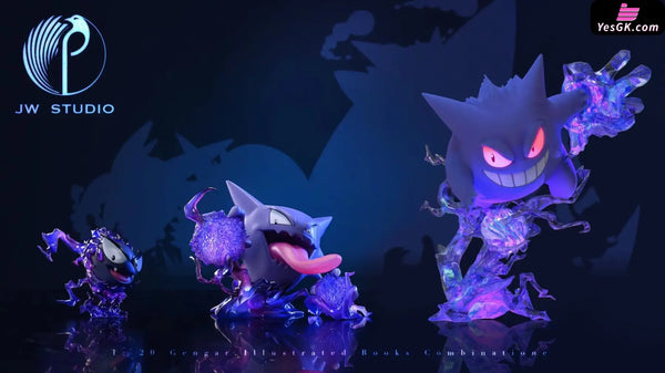 Pokémon Ghost Pokédex #1 Clash Of Ghosts Statue - Jw Studio [Pre-Order]