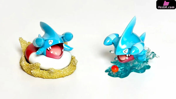 Pokemon Gible 1/20 GK Statue - Bai Jing Wu Studio [In-Stock] - Full Payment / Snow Color - Pokemon