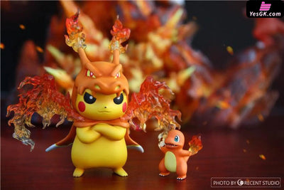 Pokémon Gigantamax Charizard Evolution Series Resin Statue - Crescent Studio [In Stock]