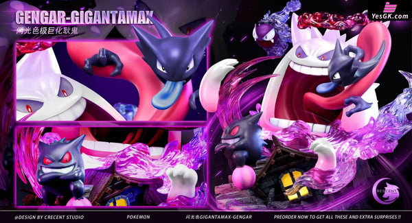 Pokemon Gigantamax Gengar GK Statue - Crescent Studio [In-Stock] - Pokemon