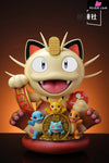 Pokémon Gold Coin Meowth Resin Statue - Mo Wan She Studio [Pre-Order] Deposit