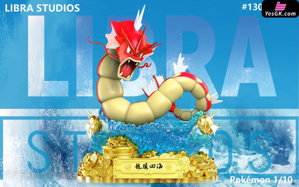 Pokémon Gold Series Gyarados Resin Statue - Libra Studio [Pre - Order] Deposit / Glitter Color
